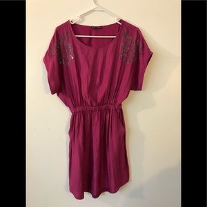 Worn only once! Silk/Satin dress from Express